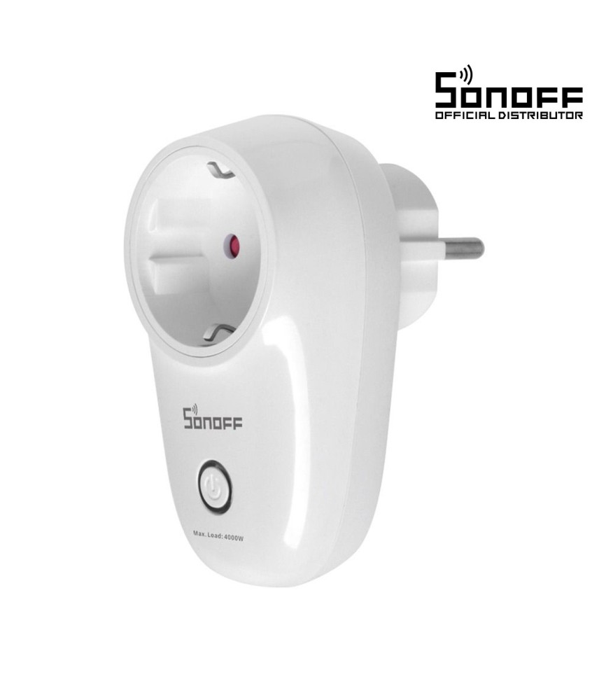 GloboStar® 80054 SONOFF S26R2ZBTPF-DE - Zigbee Smart Plug Schuko EU - Smart Plug